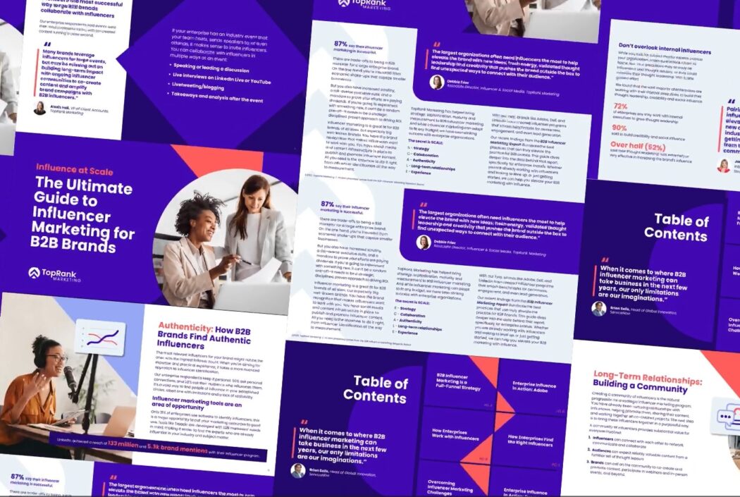 Get The Ultimate Guide to Influencer Marketing for B2B Brands